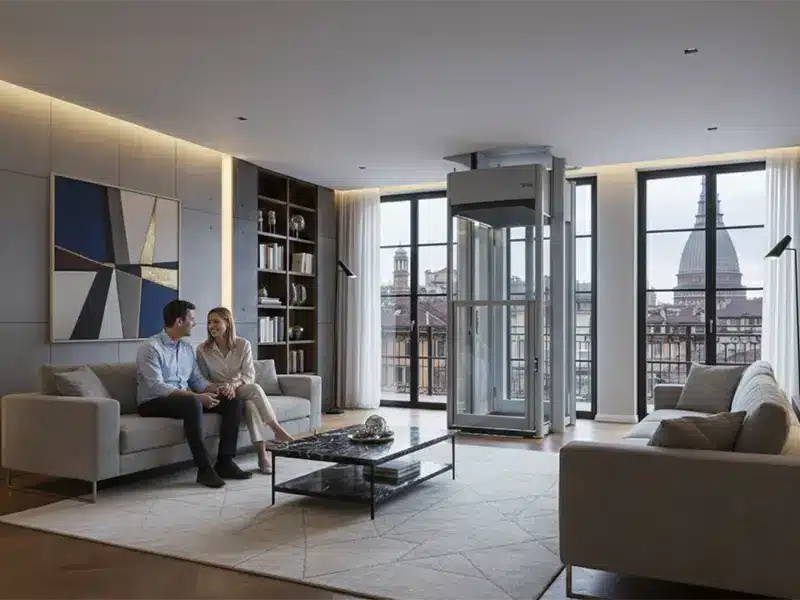 Ascensore-Stiltz-TRIO-GME-Torino-installazione