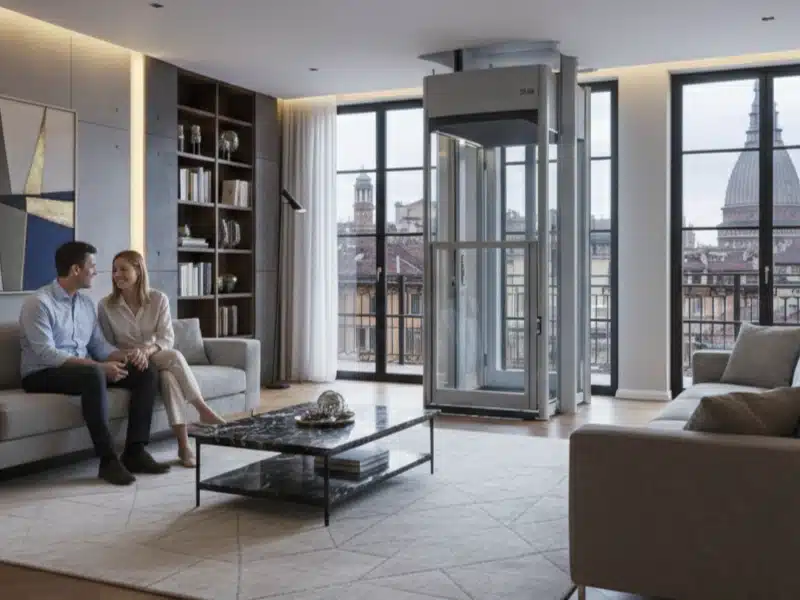 ascensore-Stiltz-TRIO-GME-Torino-installazione